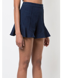 dunkelblaue Shorts von Josie Natori