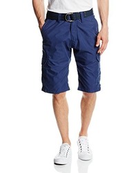 dunkelblaue Shorts von Schott NYC
