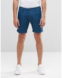 dunkelblaue Shorts von Selected