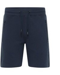 dunkelblaue Shorts von Solid