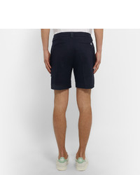 dunkelblaue Shorts von Raf Simons