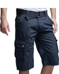 dunkelblaue Shorts von Sublevel