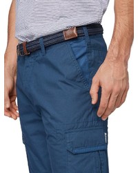 dunkelblaue Shorts von Tom Tailor