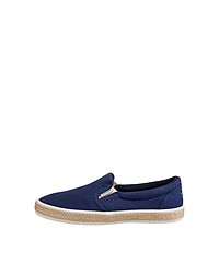 dunkelblaue Slip-On Sneakers aus Segeltuch von Gant