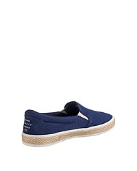 dunkelblaue Slip-On Sneakers aus Segeltuch von Gant