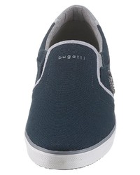 dunkelblaue Slip-On Sneakers von Bugatti