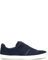 dunkelblaue Slip-On Sneakers von Derek Lam 10 Crosby