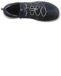 dunkelblaue Slip-On Sneakers von Ecco