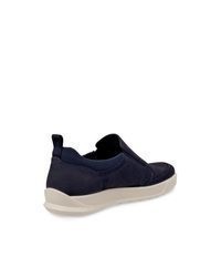 dunkelblaue Slip-On Sneakers von Ecco