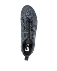 dunkelblaue Slip-On Sneakers von Rapha