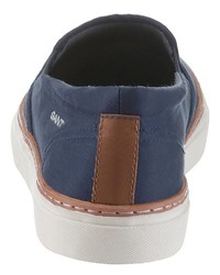 dunkelblaue Slip-On Sneakers von Gant Footwear