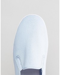 dunkelblaue Slip-On Sneakers von Original Penguin