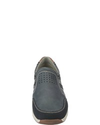dunkelblaue Slip-On Sneakers von Relife