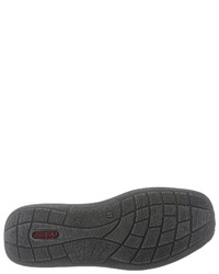 dunkelblaue Slip-On Sneakers von Rieker