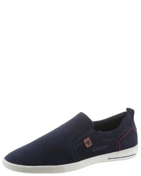 dunkelblaue Slip-On Sneakers von s.Oliver