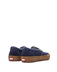 dunkelblaue Slip-On Sneakers von Vans