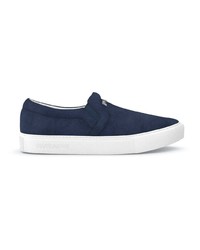 dunkelblaue Slip-On Sneakers von SWEA