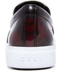 dunkelblaue Slip-On Sneakers von DKNY