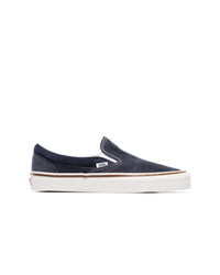 dunkelblaue Slip-On Sneakers von Vans