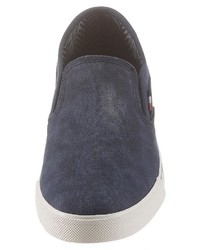 dunkelblaue Slip-On Sneakers von Wrangler