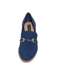 dunkelblaue Slipper von Steven