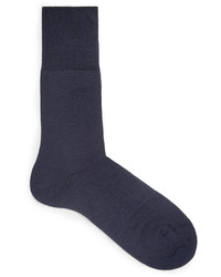 dunkelblaue Socken von Falke