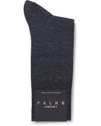 dunkelblaue Socken von Falke