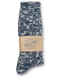 dunkelblaue Socken