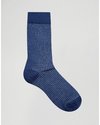 dunkelblaue Socken von Asos