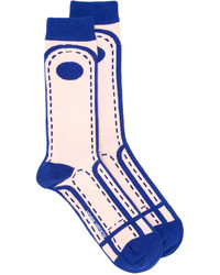 dunkelblaue Socken von Henrik Vibskov