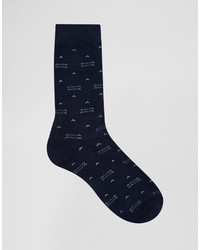 dunkelblaue Socken von Jack and Jones