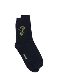 dunkelblaue Socken von Kenzo