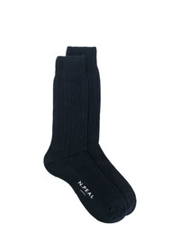 dunkelblaue Socken von N.Peal