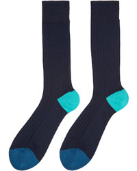 dunkelblaue Socken von Paul Smith