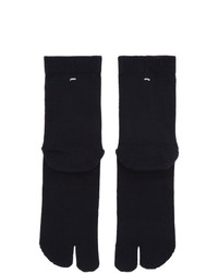 dunkelblaue Socken von Maison Margiela