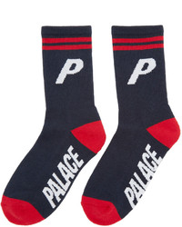 dunkelblaue Socken von Palace