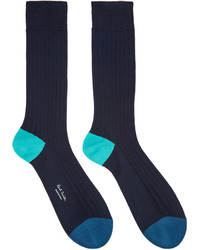 dunkelblaue Socken von Paul Smith