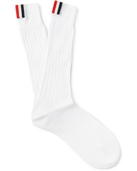 dunkelblaue Socken von Thom Browne