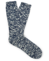 dunkelblaue Socken