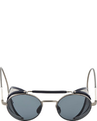 dunkelblaue Sonnenbrille von Thom Browne