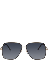 dunkelblaue Sonnenbrille von Marc Jacobs