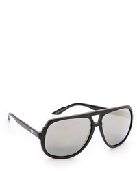 dunkelblaue Sonnenbrille von Gucci