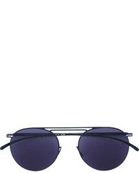 dunkelblaue Sonnenbrille von Mykita