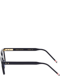 dunkelblaue Sonnenbrille von Thom Browne