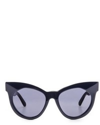 dunkelblaue Sonnenbrille von Karen Walker