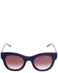 dunkelblaue Sonnenbrille von Thierry Lasry