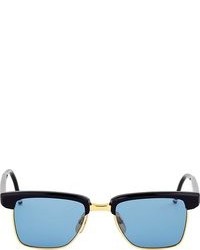 dunkelblaue Sonnenbrille von Thom Browne