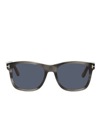 dunkelblaue Sonnenbrille von Tom Ford
