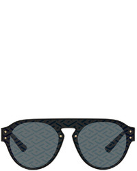 dunkelblaue Sonnenbrille von Versace