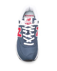 dunkelblaue Sportschuhe von New Balance